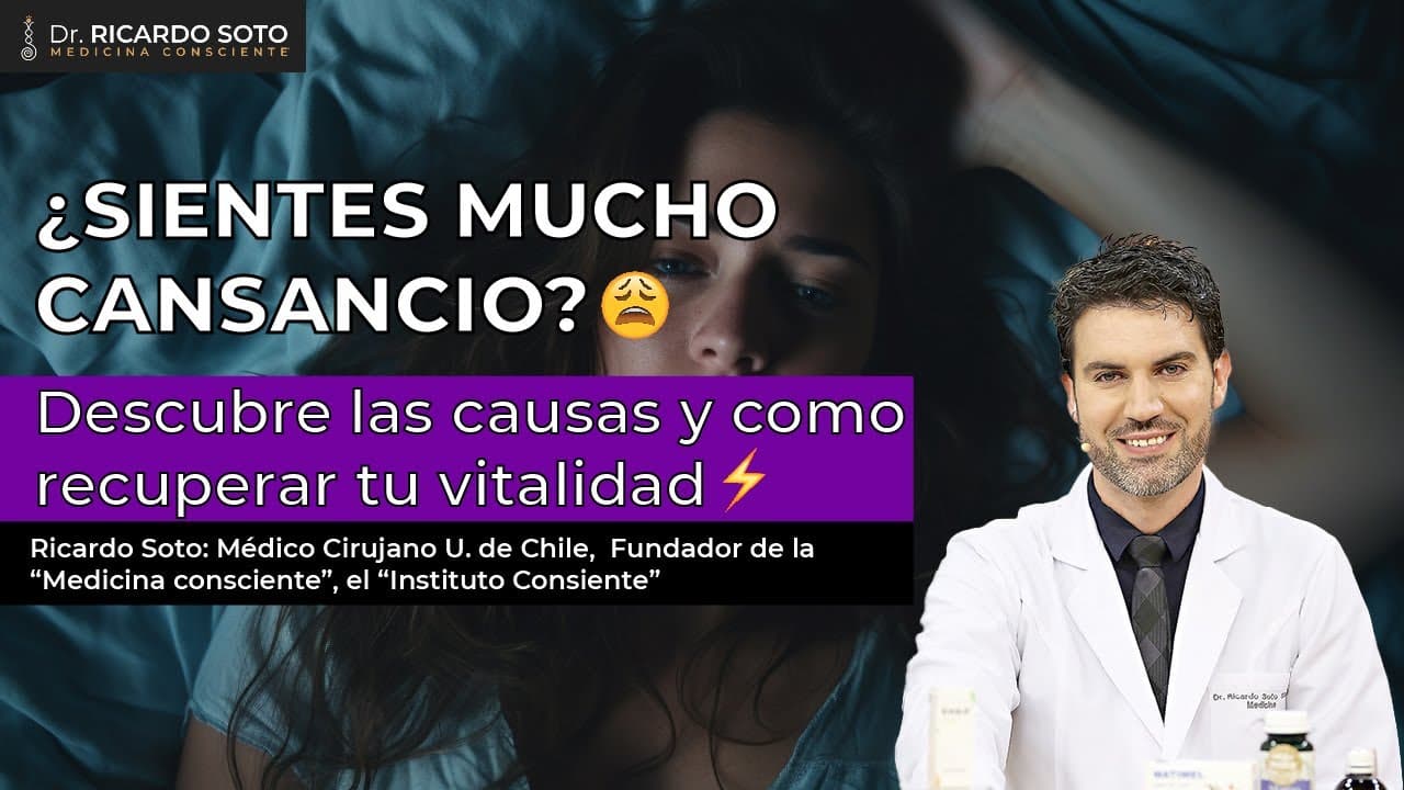 ¿Te sientes cansado? Recupera tu energía